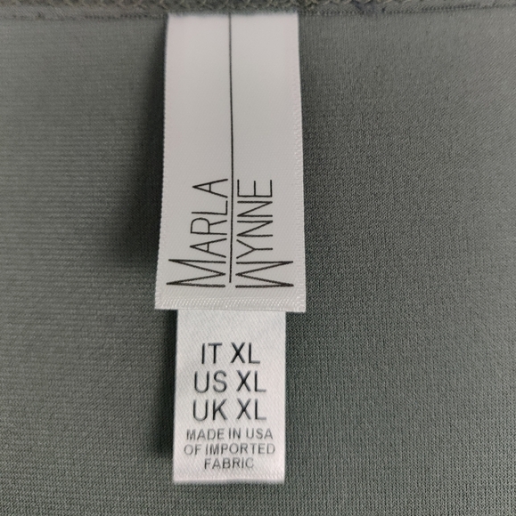 Marla Wynne Women's Modest Maxi Dress Size XL Lagenlook - Picture 3 of 7